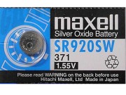 Maxwell Silver Oxide 371 / SR920SW (Watch) Battery (1.55V)